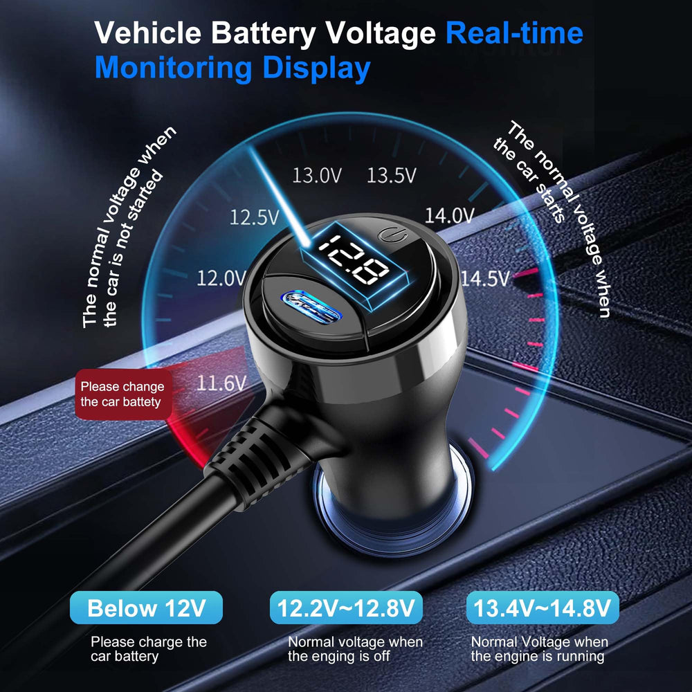 HURMAI USB-C PD30W fast charging channel for rapid charging on the go