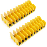 Hurricane pliers organizer rack with extendable design keeps tools neatly separated.