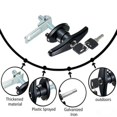 Hurrikom 90-degree rotation aids secure engagement in tight spots.