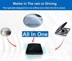 Hurrventer 10-speed control enables adjustable airflow for comfort.
