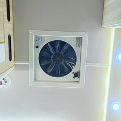Hurrventer waterproof roof vent demonstrates rainproof performance.