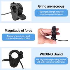 HUSETOO throttle compatible with Hall sensor controllers for steady response