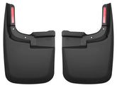 Husky Liners front mud guards installed on Ford F-250/F-350 for durable protection.