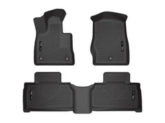 Husky Liners WeatherBeater front-row mats for Explorer with precise fit and edge-to-edge protection.