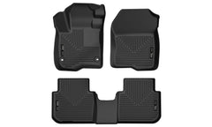 Husky Liners WeatherBeater front mat for CR-V protects footwell from spills