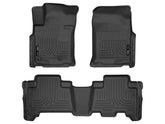Husky Liners WeatherBeater front mats for 4Runner with edge-to-edge protection