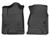 Husky Liners WeatherBeater front row 2-pc mats guard carpets against spills.
