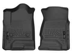 Husky Liners WeatherBeater front row 2-pc mats guard carpets against spills.