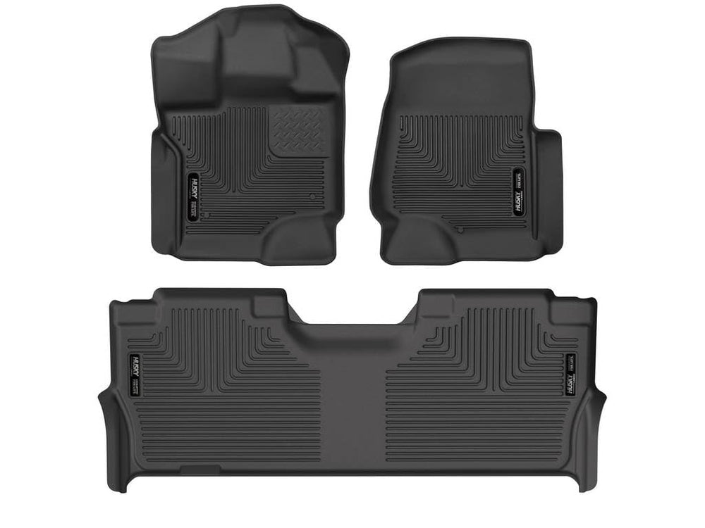 Husky Liners X-act Contour front mats for Ford F-150 offer precise fit and protection