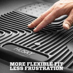 Laser-scanned contours align precisely with the footwell.