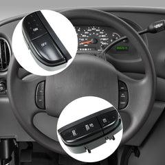 HUSUKU cruise control buttons close-up showing durable materials for long-lasting use.