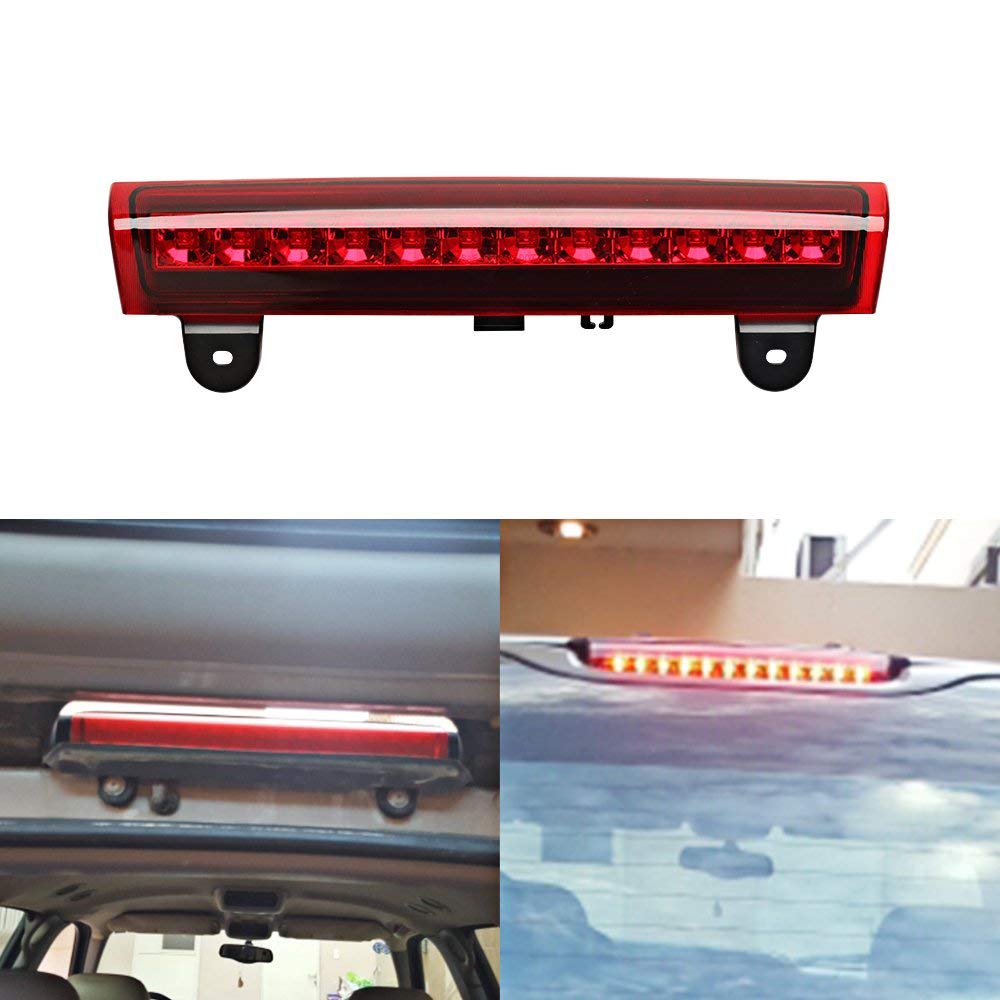 HUSUKU LED bezel red brake light for GMC Denali with durable housing