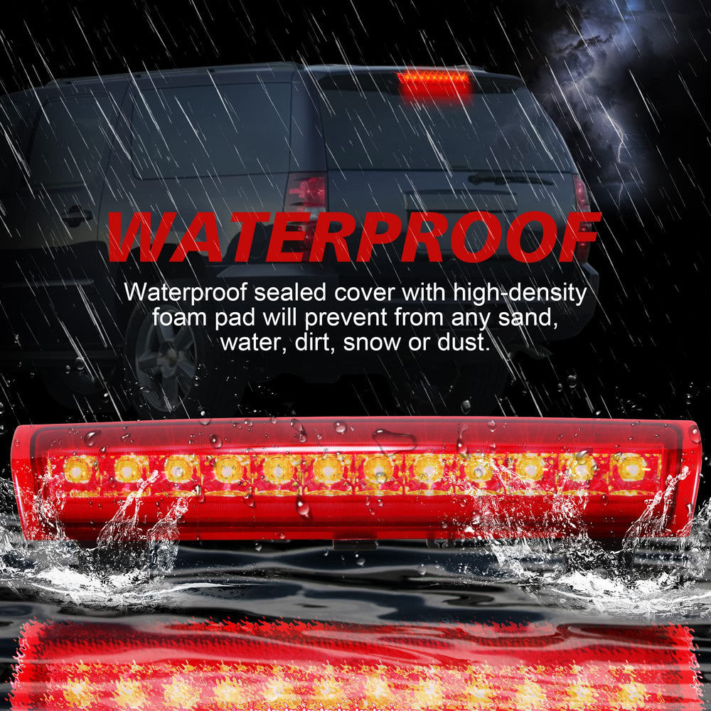 HUSUKU Yukon 3rd brake light improves visibility in snowy conditions