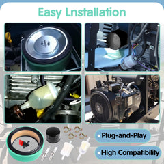 HUTUDAN 230015 pre-cleaner capturing larger debris before filters