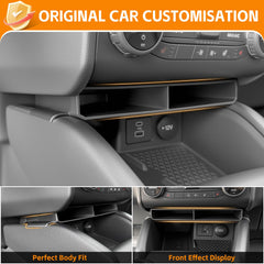 HUYINPJ center console tray for organized small items during drives