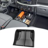 HUYINPJ under-seat storage box with 40/20/40 jump seat compatibility keeps essentials organized