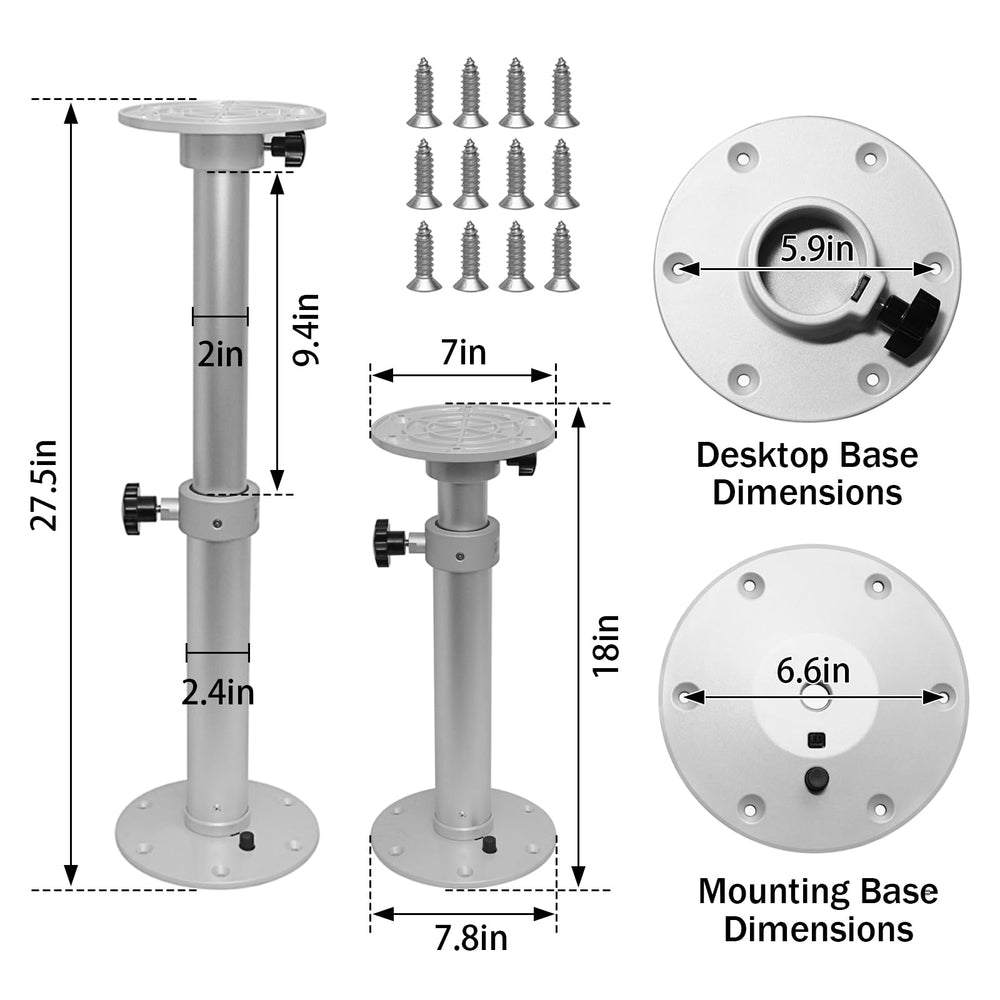 HWHongRV wide-base design enhances stability on uneven marine surfaces.