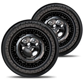 HWSTAR 7-inch headlights front view highlight compact, modern styling for easy mounting