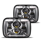 HWSTAR H6054 180W headlights front view for enhanced road visibility