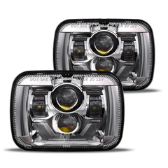 HWSTAR H6054 180W headlights front view for enhanced road visibility