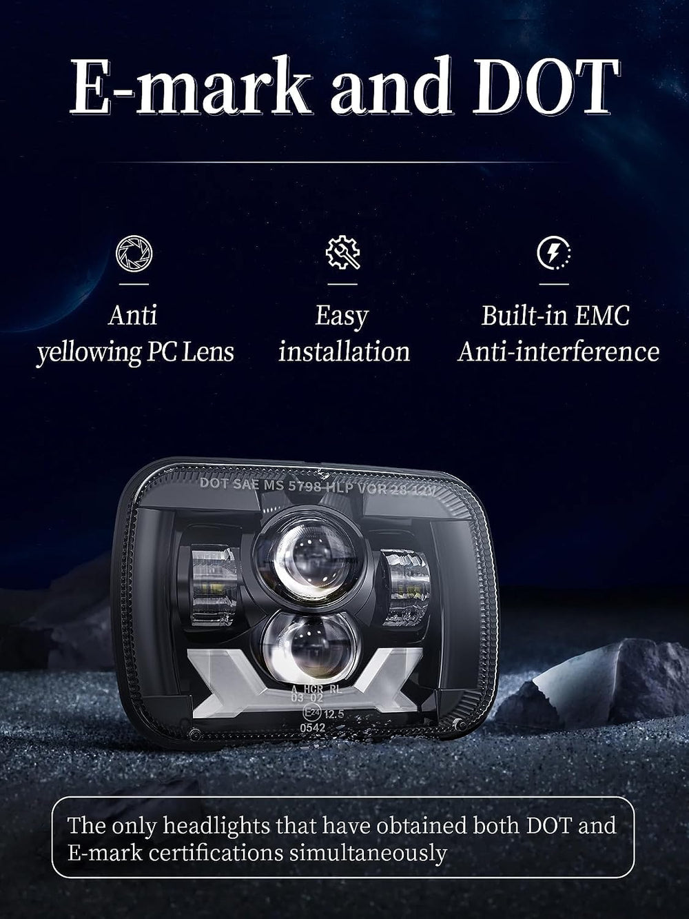 HWSTAR H6054 LED headlights plug-and-play installation for quick updates.
