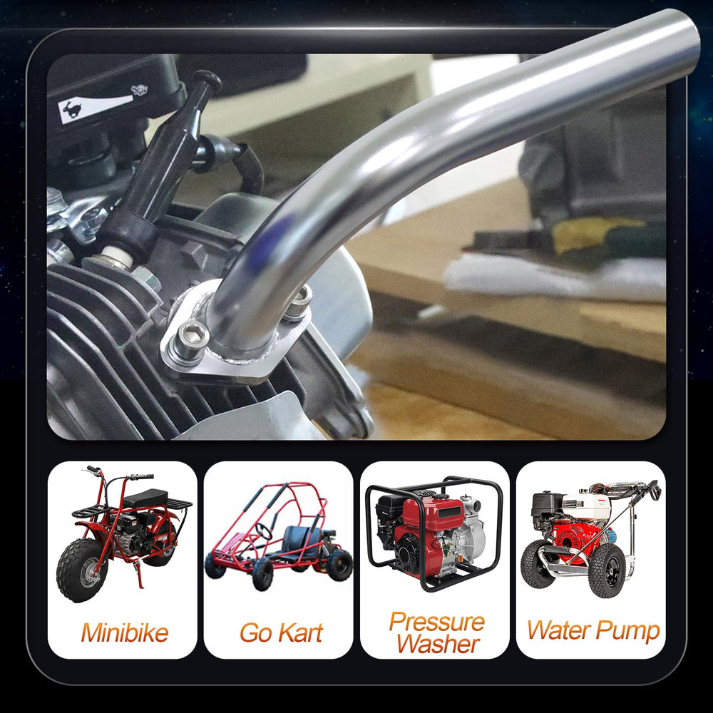 Miaowa exhaust pipe assembly for Coleman CT200U fit.
