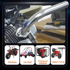 Miaowa exhaust pipe assembly for Coleman CT200U fit.