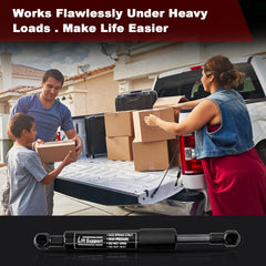 HXSKJMX soft-close-demo illustrates controlled lowering during cargo access
