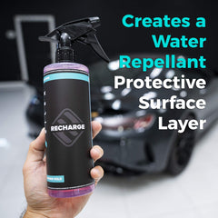 HydroSilex Recharge spray-on surface for quick, uniform coating