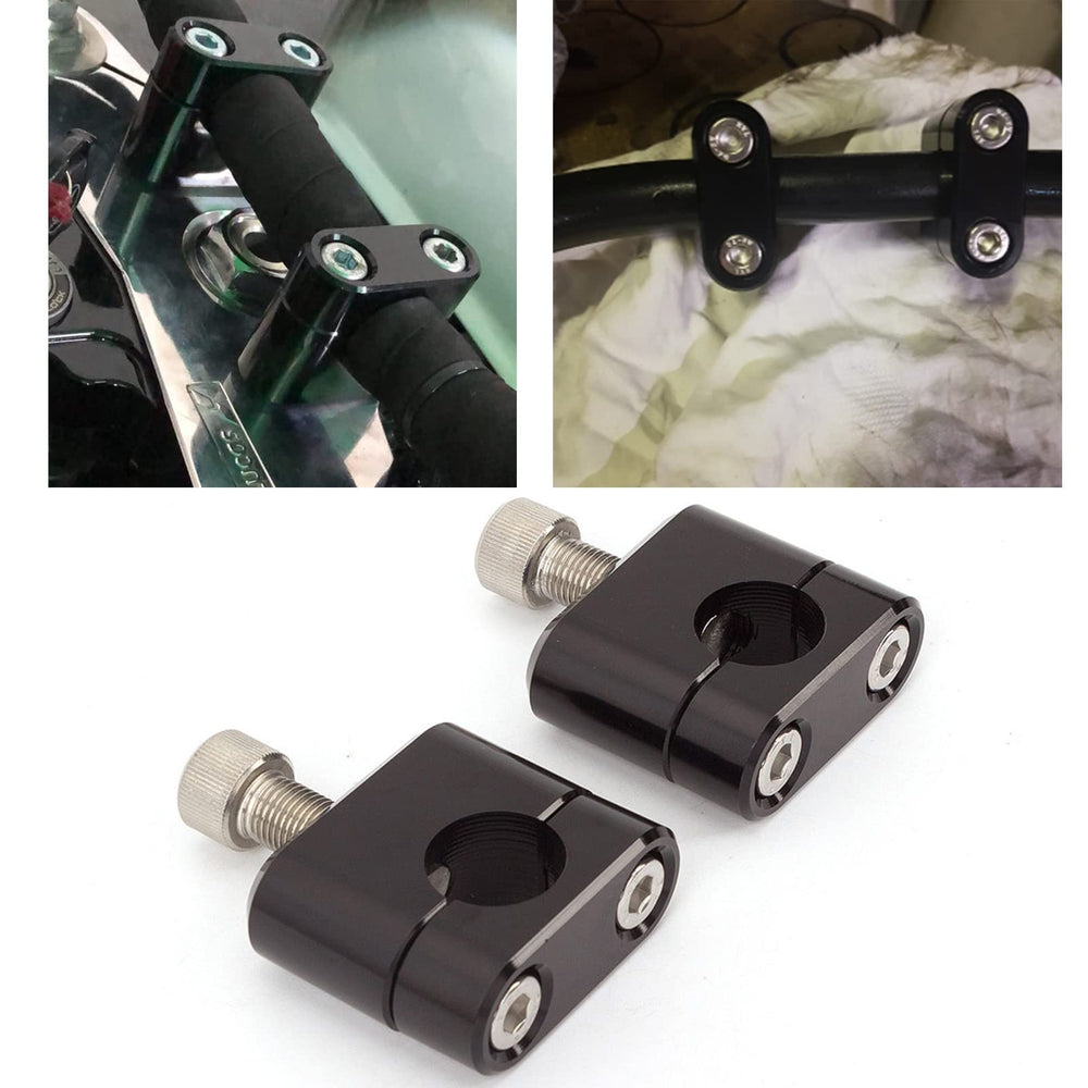 HYEPIVOT fat bar riser fits 7/8-inch bars for versatile compatibility and setup.
