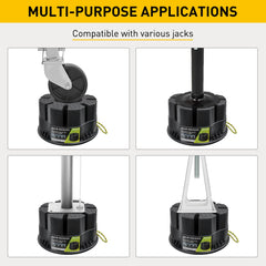 Hyfico jack blocks come with a carrying bag for easy storage.