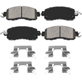 HYFTJYZ ceramic front brake pads for Altima offer smooth braking across temperatures.