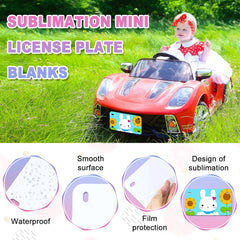 HYHOSHI 10-pack sublimation plates, great for quick DIY gift ideas