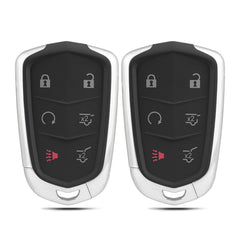 HYMOLKYE Cadillac Escalade key shell 6-button blank for a fresh OEM-style replacement