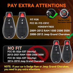 HYMOLKYE replacement remote ready for vehicle use.
