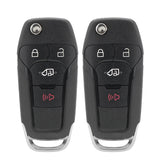 HYMOLKYE Transit flip key fob front view showing sleek design and reliable keyless entry