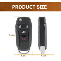 HYMOLKYE fob buttons close-up shows tactile feedback and responsive design