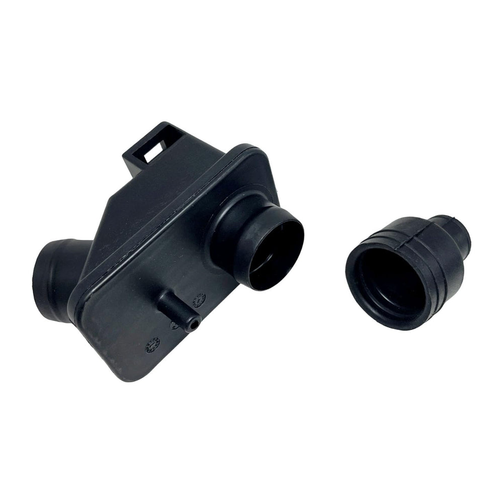 HYNYHT intake-tube connection detail, secure mounting reduces air leaks.