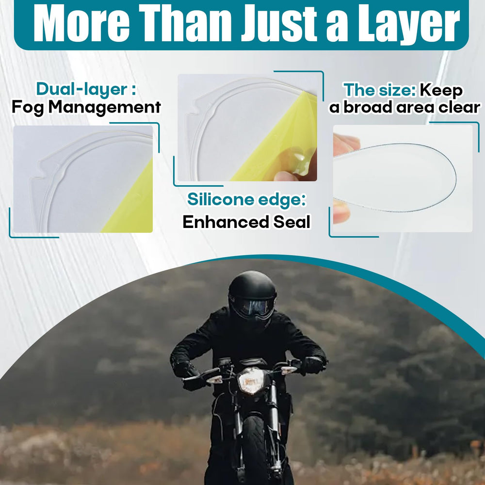 Hyparade anti-fog insert lens in cold weather stays flexible for durable performance.