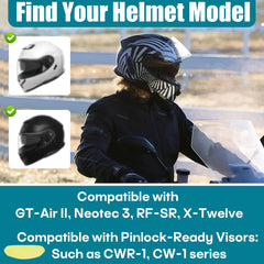 Hyparade anti-fog insert lens dual-layer design blocks interior fog efficiently.