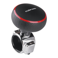 Hypersonic steering wheel knob red for confident, effortless steering.