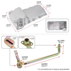 Hypertune Low-profile oil pan offers extra chassis clearance for LS swaps