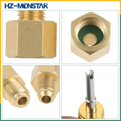 HZ-MONSTAR gaskets and thimbles pack to reduce leaks during assembly.