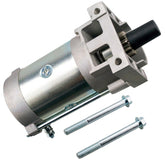 HZ starter motor front view shows compact design for easy mounting