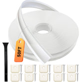 HZE 1in RV trim molding insert on exterior for rain and dust protection