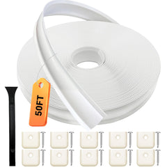 HZE 1in RV trim molding insert on exterior for rain and dust protection