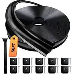 HZE 1in RV trim molding insert on exterior sealing screw tracks and blocking water.
