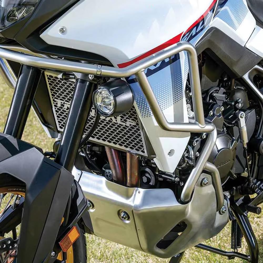 HZLXNXQ XL750 Transalp anti-collision bar front view shields critical components.
