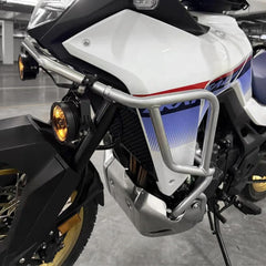 HZLXNXQ XL750 Transalp guard installation guide demonstrates easy mounting.