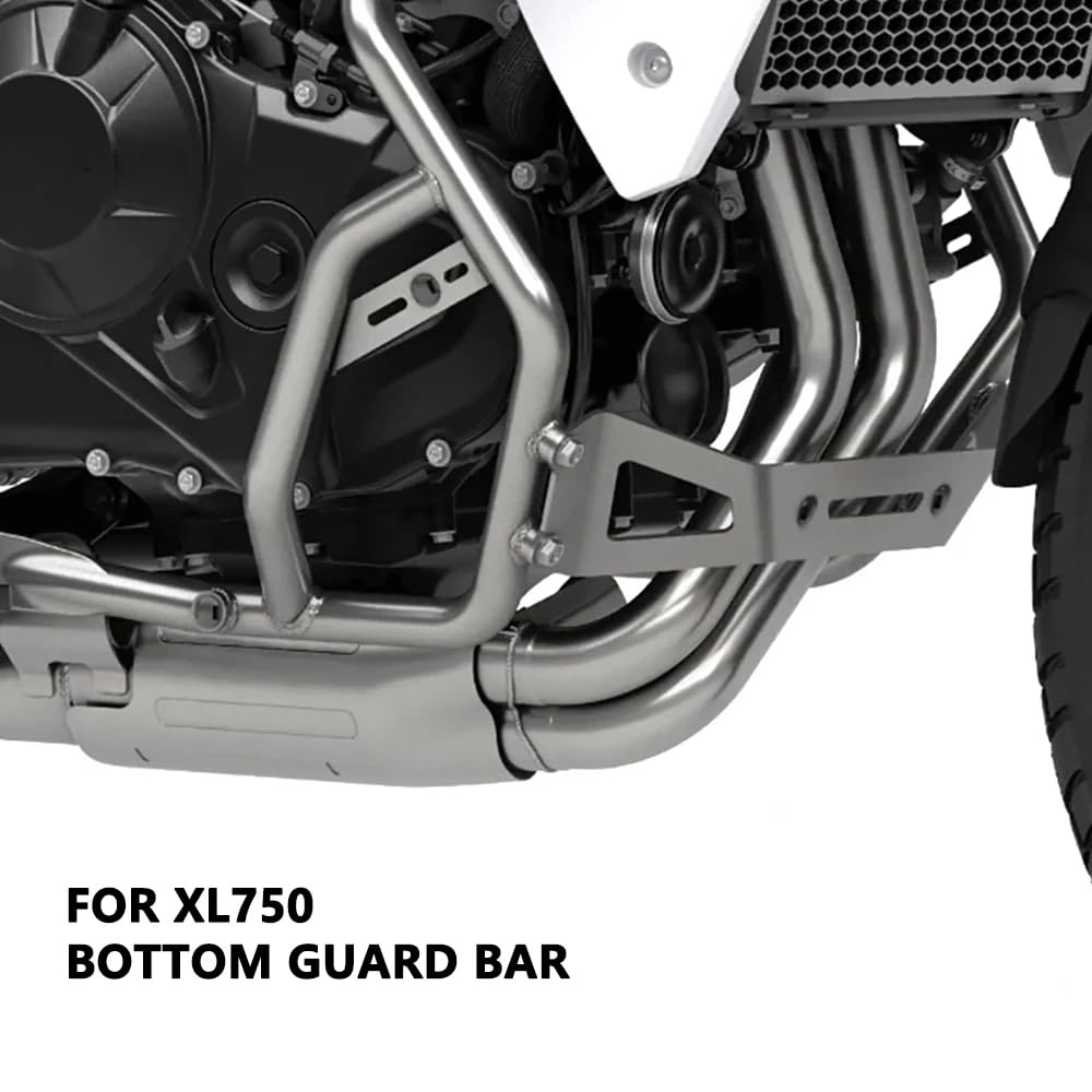 HZLXNXQ XL750 Transalp lower bumper installation reduces wear.
